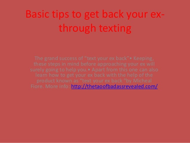 Tao of badass texting